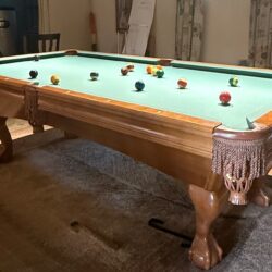 8ft Brunswick Slate Pool Table - New Felt & Delivery Included - Worcester, MA