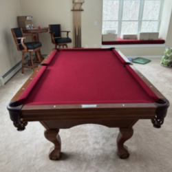 8' Brunswick Pool Table - Free Installation & New Felt - Worcester, MA